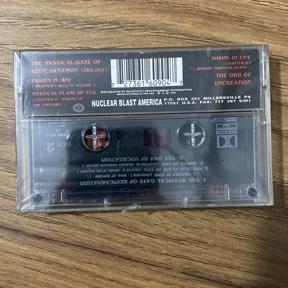 KATAKLYSM - The mystical Gate of reincarnation 1993 Cassette (Collectible) - Picture 2 of 6